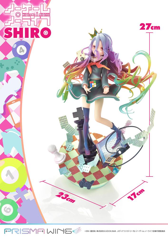 Nendo Addicts - Prime 1 - No Game No Life Shiro Prisma Wing Pose6