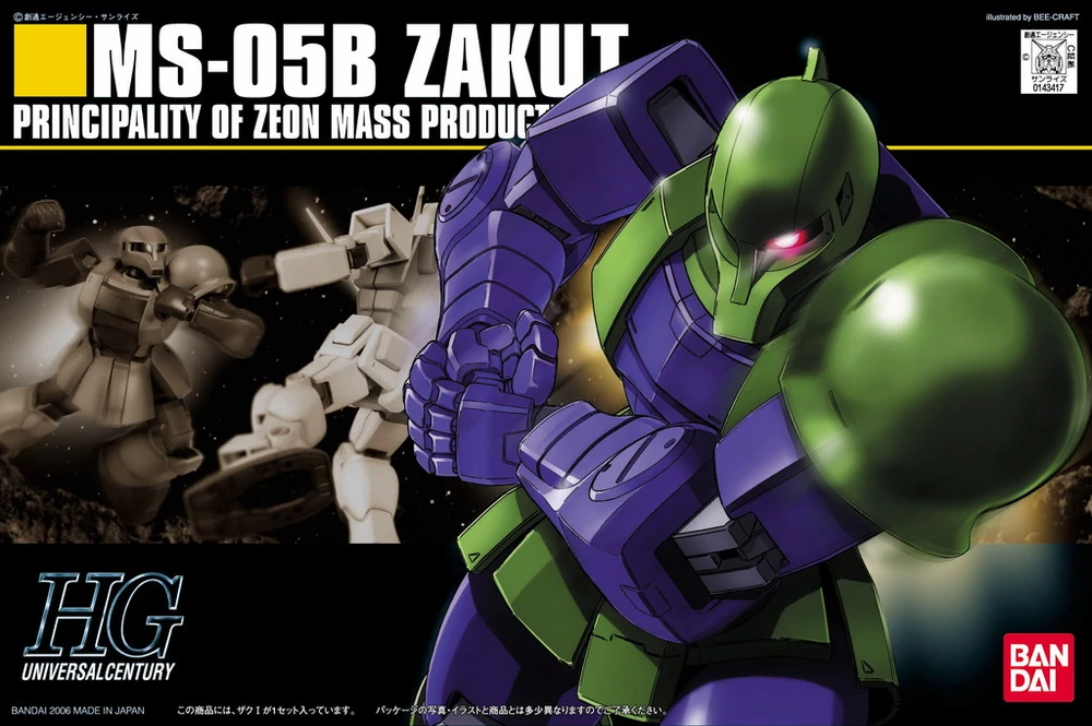 Nendo Addicts - Bandai - Zaku I Hg