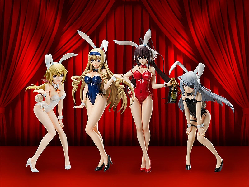 Nendo Addicts - Freeing - Infinite Stratos Laura Bodewig Bareleg Bunny Pose6