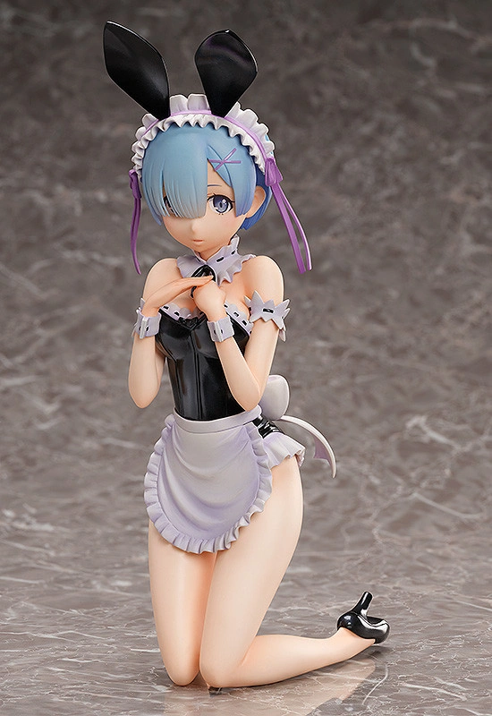 Nendo Addicts - Freeing - Re Zero Rem Bare Leg Bunny Pose2