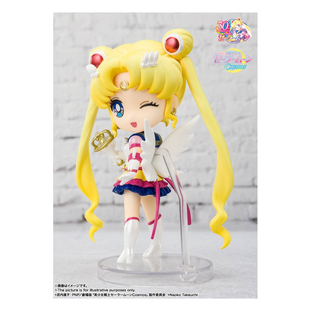 Nendo Addicts - Tamashii Nations - Sailor Moon Cosmos Eternal Sailor Moon Figuarts Mini Pose2