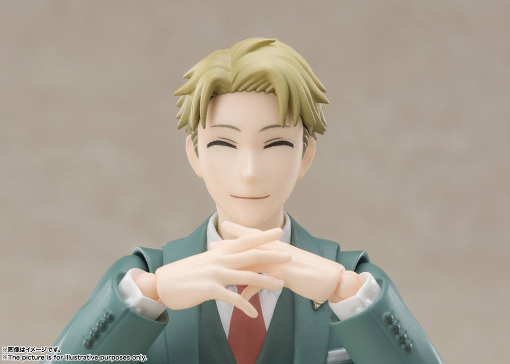 Nendo Addicts - Tamashii Nations - Spy X Family Loid Forger Sh Figuarts Pose4