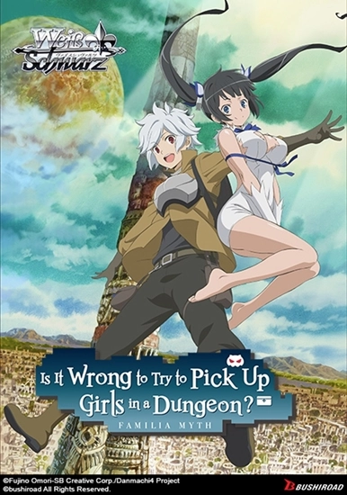 Nendo Addicts - Bushiroad - Is It Wrong To Pick Up Girls In A Dungeon English Booster Pack