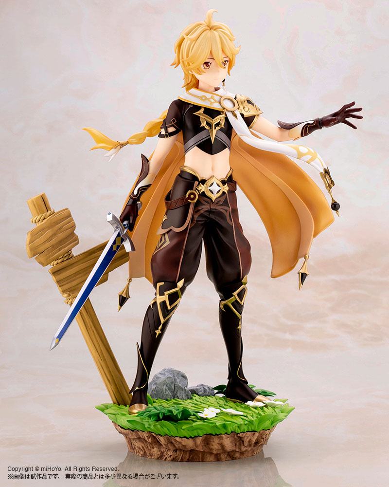 Nendo Addicts - Kotobukiya - Genshin Impact Aether Bonus Edition 27 Cm Pose4