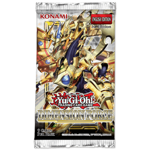 Yu-gi-oh! - Dimension Force 1st Edition Booster Pack