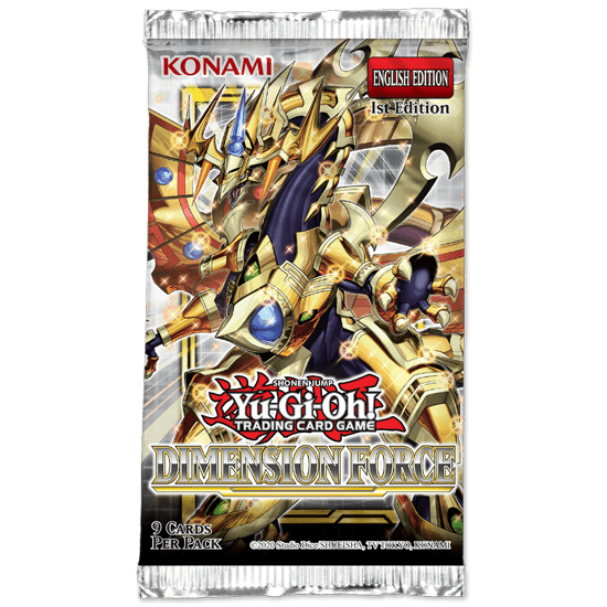 Yu-gi-oh! - Dimension Force 1st Edition Booster Pack