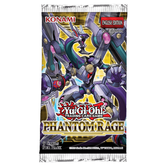 Yu-gi-oh! - Phantom Rage 1st Edition Booster Pack
