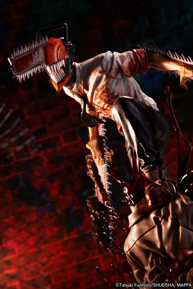 Nendo Addicts - Estream - Chainsaw Man 28 Cm Pose1