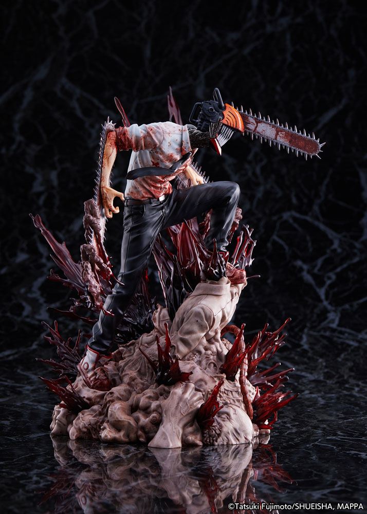 Nendo Addicts - Estream - Chainsaw Man 28 Cm Pose5