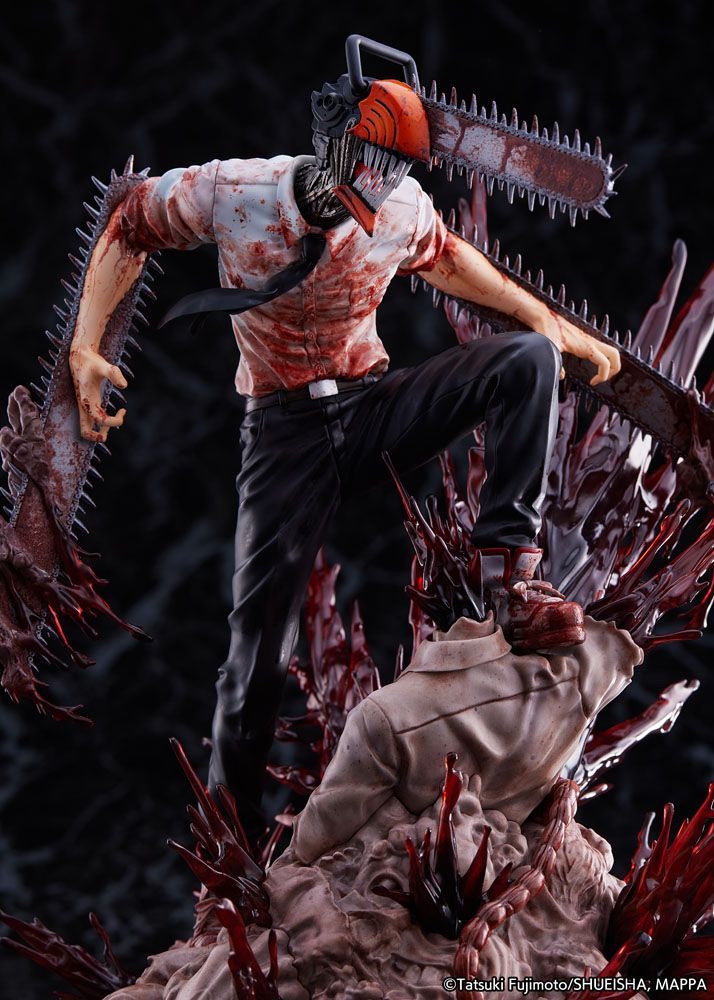 Nendo Addicts - Estream - Chainsaw Man 28 Cm Pose6