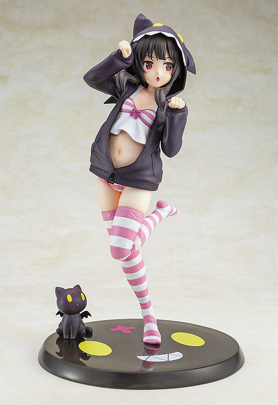 Nendo Addicts - Kadokawa - Konosuba Megumin Hoodie Look Chomusuke Version Pose2