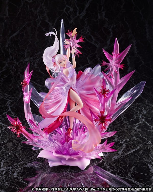 Nendo Addicts - Estream - Re Zero Freezing Emilia Crystal Dress Version