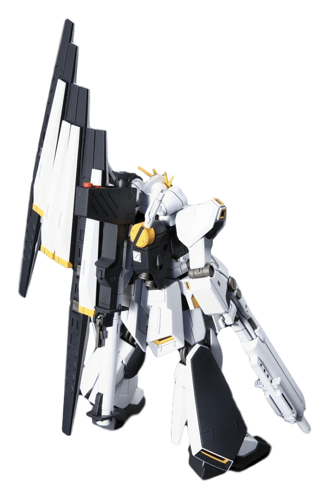 Nendo Addicts - Bandai - Mobile Suit Gundam Char's Counterattack Nu Gundam (heavy Weapon System) Hg Pose3