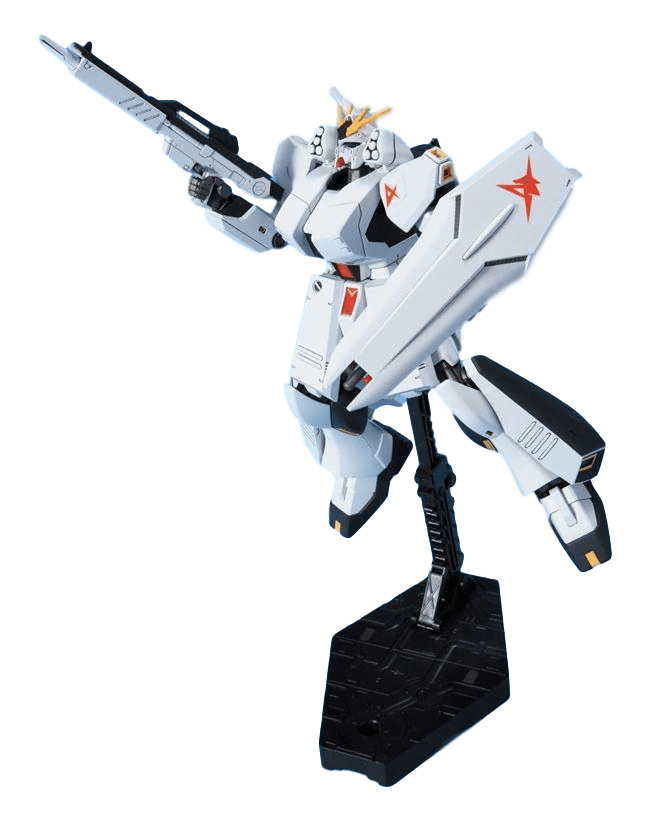Nendo Addicts - Bandai - Mobile Suit Gundam Char's Counterattack Nu Gundam (heavy Weapon System) Hg Pose4
