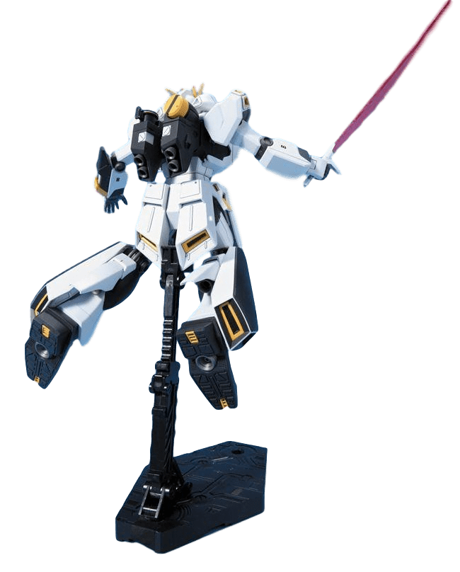 Nendo Addicts - Bandai - Mobile Suit Gundam Char's Counterattack Nu Gundam (heavy Weapon System) Hg Pose6