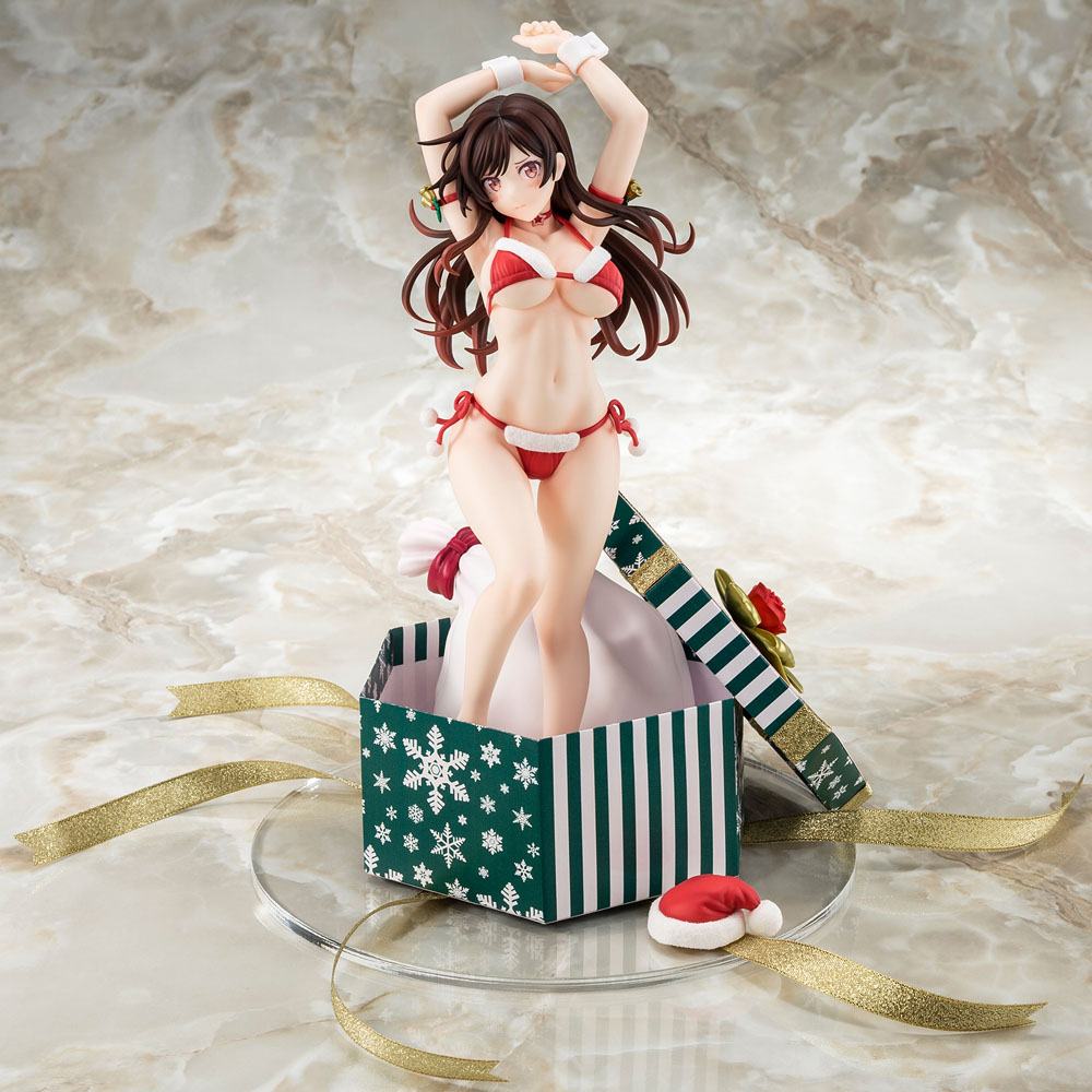 Nendo Addicts - Hakoiri Musume - Rent-a-girlfriend Mizuhara Chizuru Santa Bikini Pose8