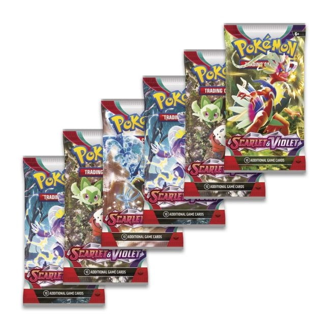 Nendo Addicts - Pokemon - Violet And Scarlet Sleeved Booster Pack