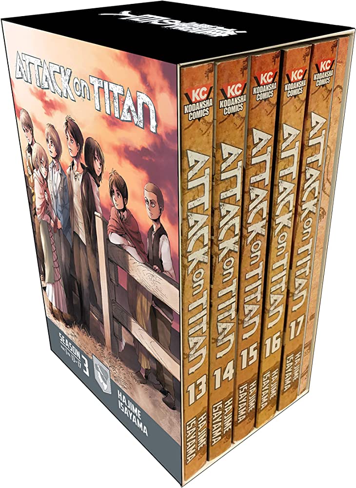 Nendo Addicts - Attack On Titan Season Three Box Set Part 01