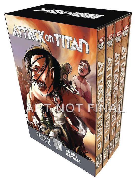 Nendo Addicts - Attack On Titan Season Two Box Set Part 01