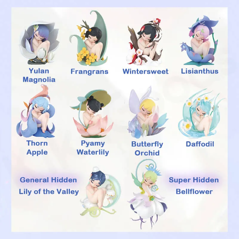 Nendo Addicts - 52toys - Sleep Flower Elves Series Blind Box
