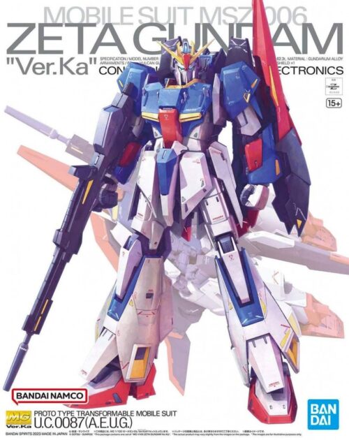 Nendo Addicts - Bandai - Mobile Suit Gundam Msz-006 Zeta Gundam Ver.ka Mg