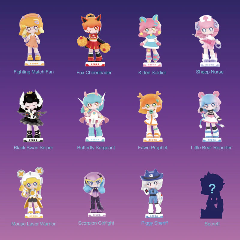 Nendo Addicts - Popmart - Azura Animal Fighting Match Series Blind Box 1