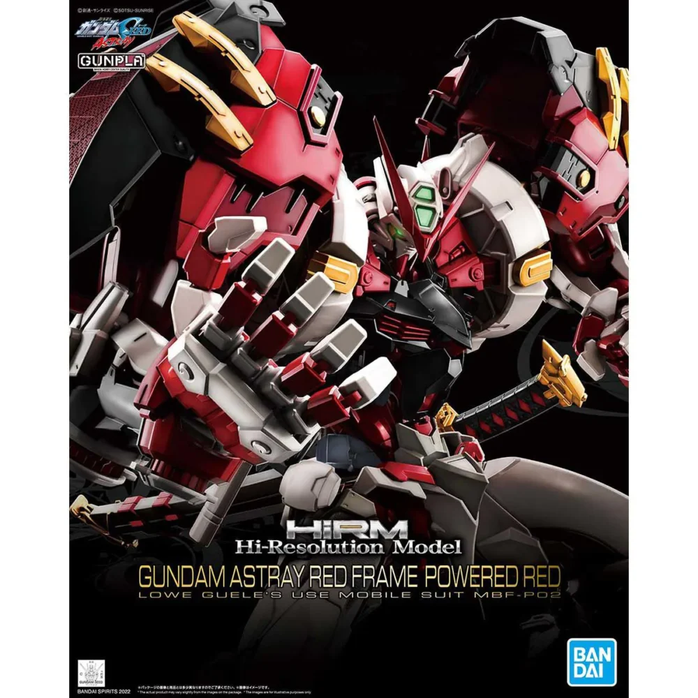 Nendo Addicts - Bandai - Gundam Astray Red Frame Powered Red Hi Res Model Kit