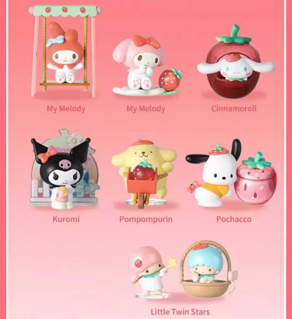 Nendo Addicts - Miniso - Sanrio Characters Strawberry Mansion Blind Box