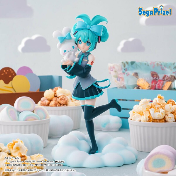 Nendo Addicts - Sega - Vocaloid Hatsune Miku X Cinnamoroll Luminasta