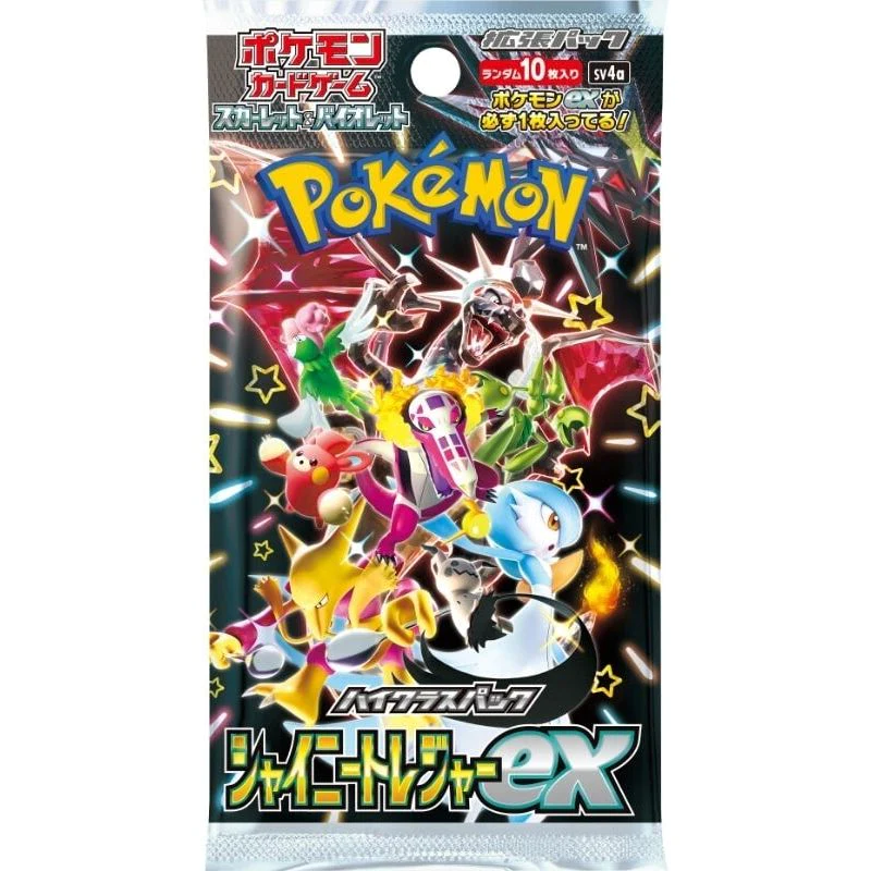 Nendo Addicts - Pokemon Shiny Treasure Ex Japanese Booster Pack