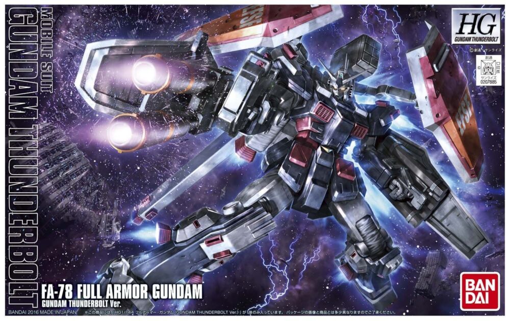 Nendo Addicts - Bandai - Mobile Suit Gundam Full Armor Gundam Thunderbolt Hg
