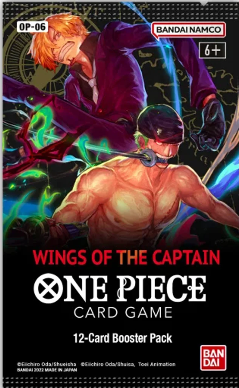 Nendo Addicts - Bandai One Piece Tcg – Wings Of The Captain Boosterpack 06 English Version