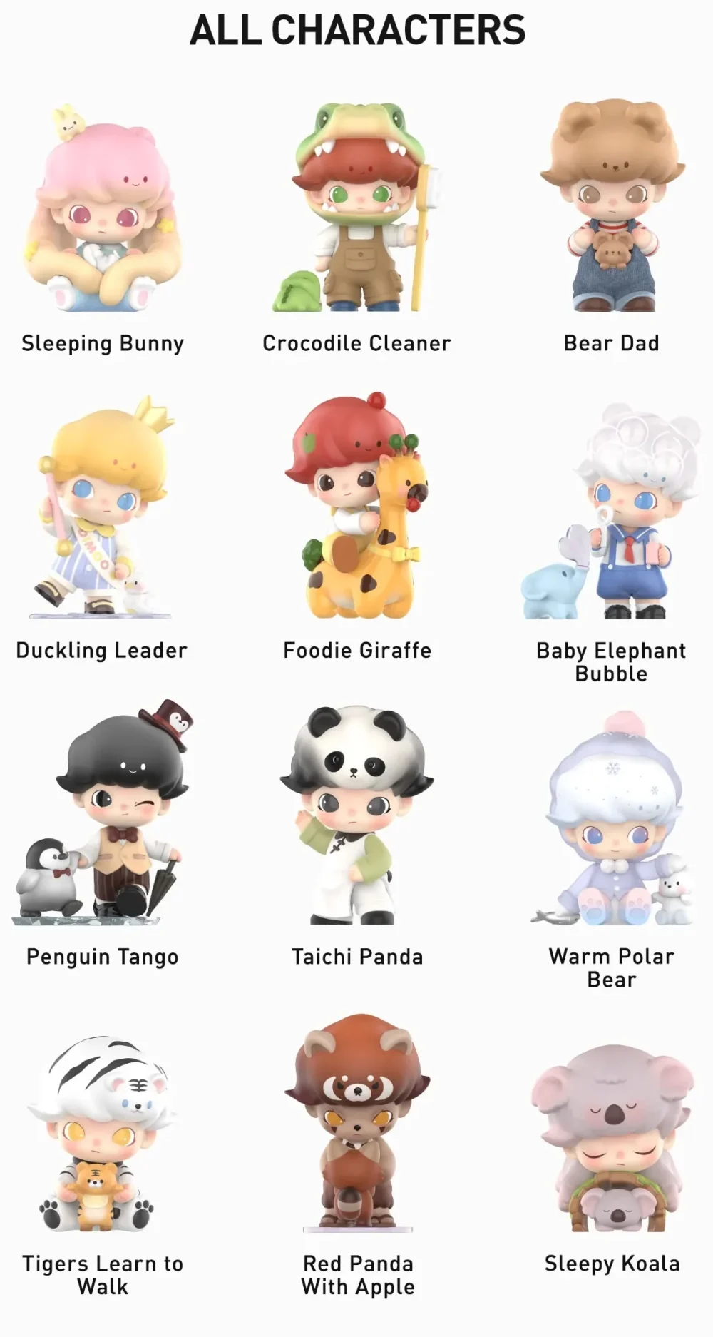 Nendo Addicts - Popmart - Dimoo Animal Kingdom Blind Box 1