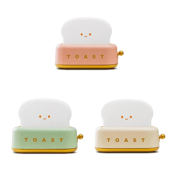Nendo Addicts - Cute Toast Lamp Night Light