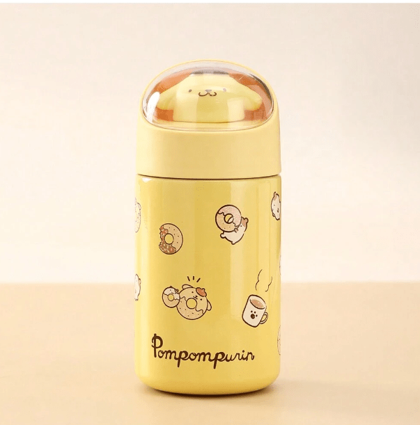 Nendo Addicts - Miniso Sanrio - Pompompurin Vacuum Flask 280 Ml