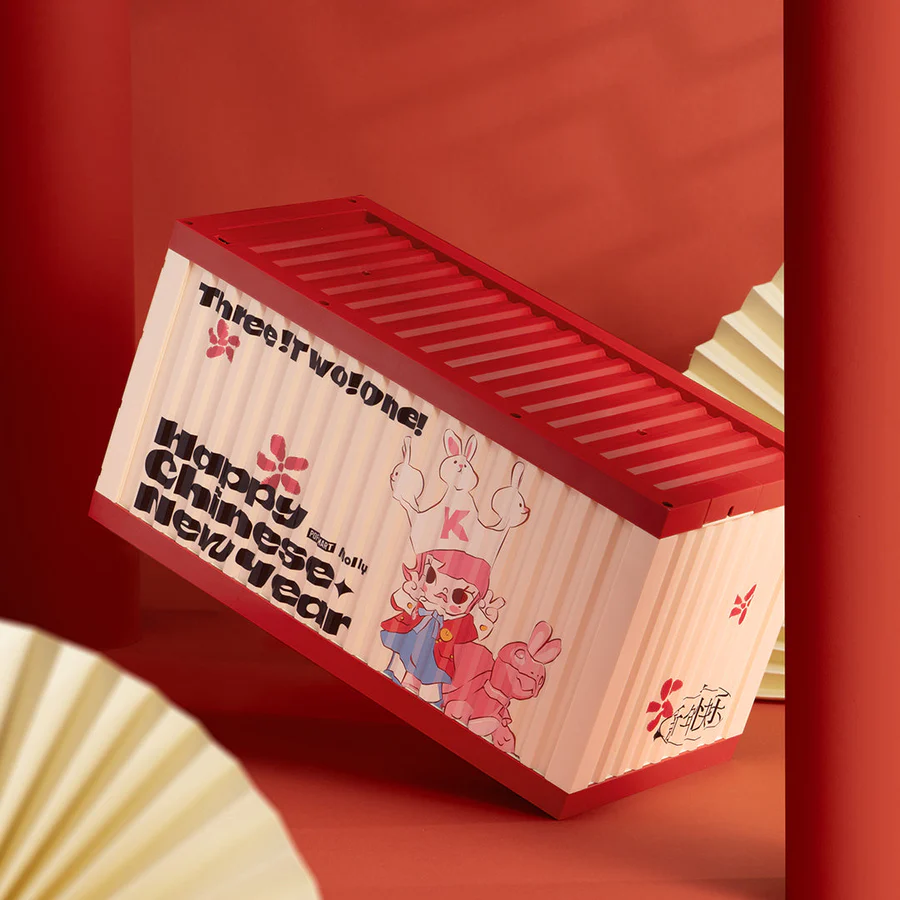 Nendo Addicts - Popmart - Luminous Display Container Molly Year Of The Rabbit Version