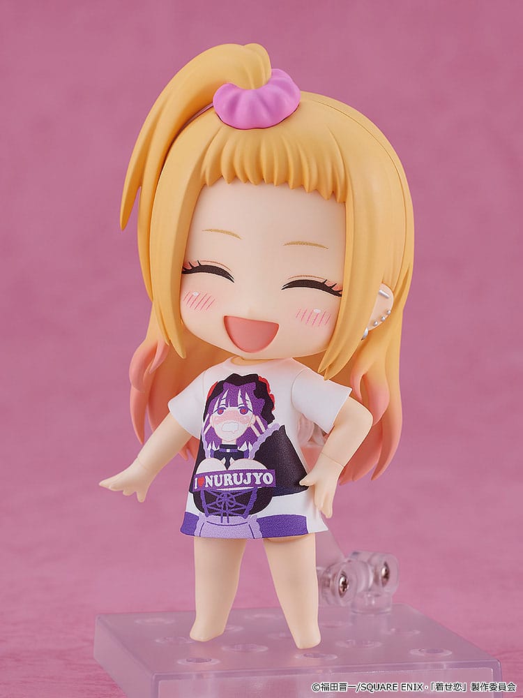Nendo Addicts - Nendoroid - #2556 - My Dress Up Darling Marin Kitagawa Slippery Girls Full Graphic T-shirt Version 1