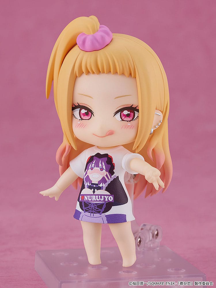 Nendo Addicts - Nendoroid - #2556 - My Dress Up Darling Marin Kitagawa Slippery Girls Full Graphic T-shirt Version 3