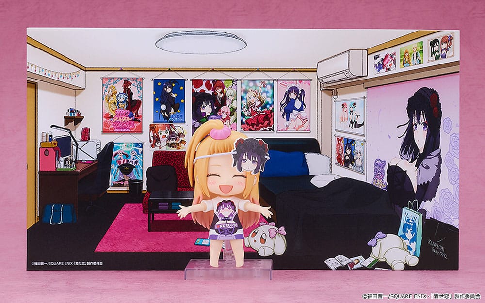 Nendo Addicts - Nendoroid - #2556 - My Dress Up Darling Marin Kitagawa Slippery Girls Full Graphic T-shirt Version 5