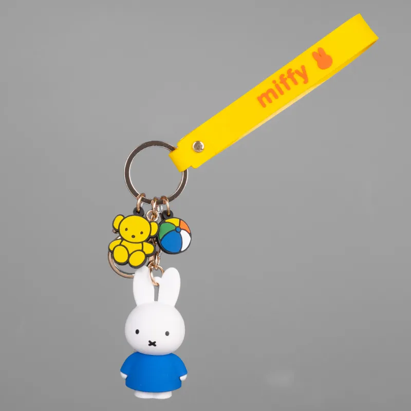 Nendo Addicts - Choco Teddy - Miffy Keychain Pendant Blue