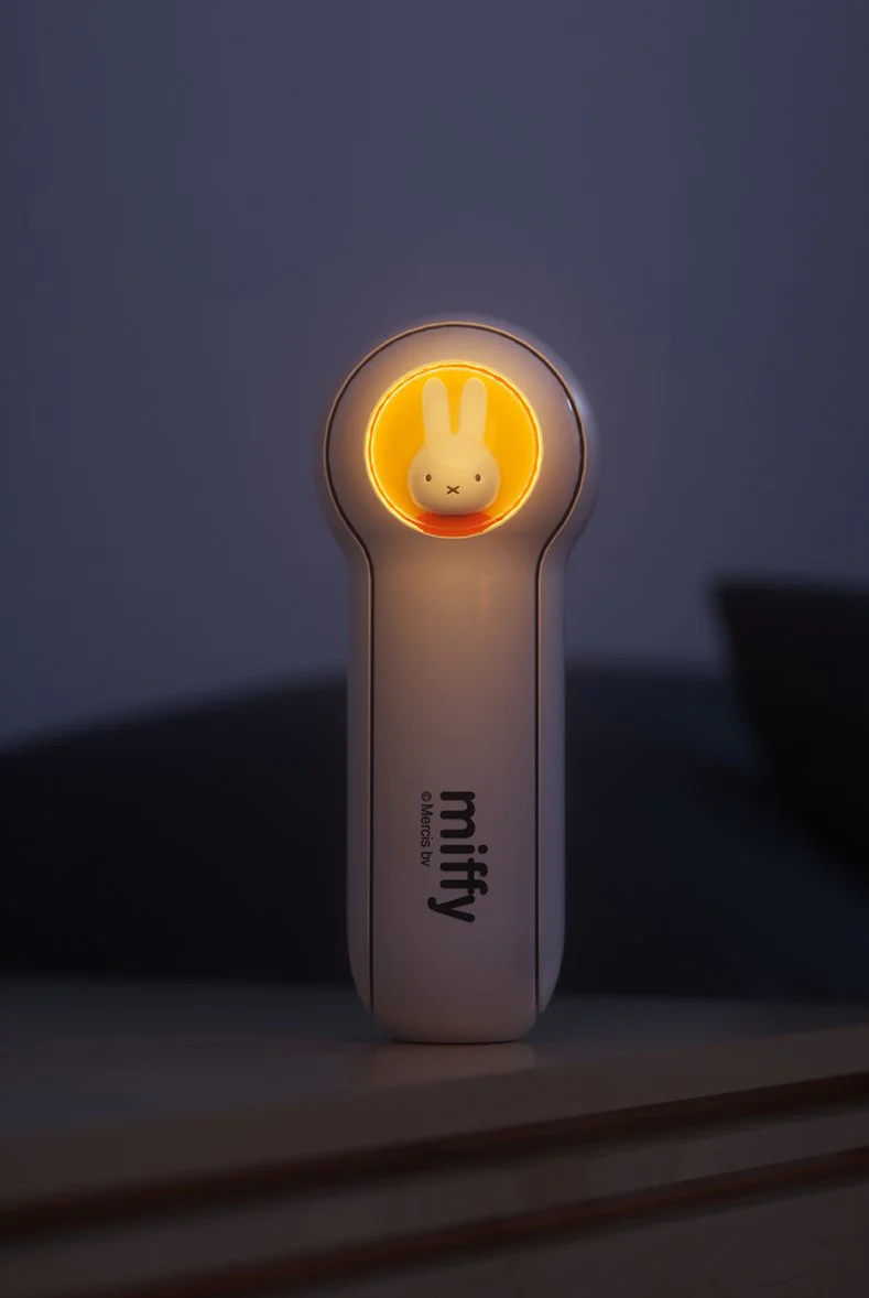 Nendo Addicts - Mipow - Miffy Handheld Small Fan White And Blue 2