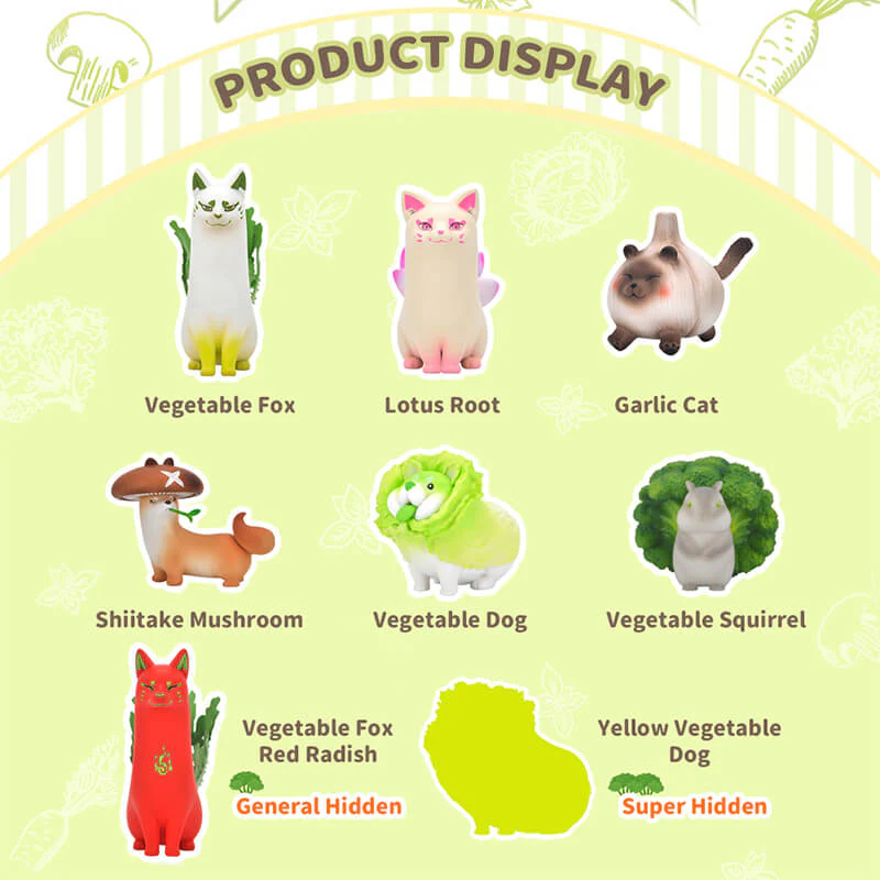 Nendo Addicts - Dodowo - Vegetables Fairy Series 1 Blind Box