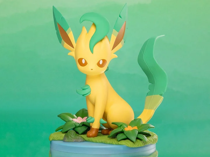 Nendo Addicts - Funism - Pokemon Leafeon Prime Figure 15 Cm