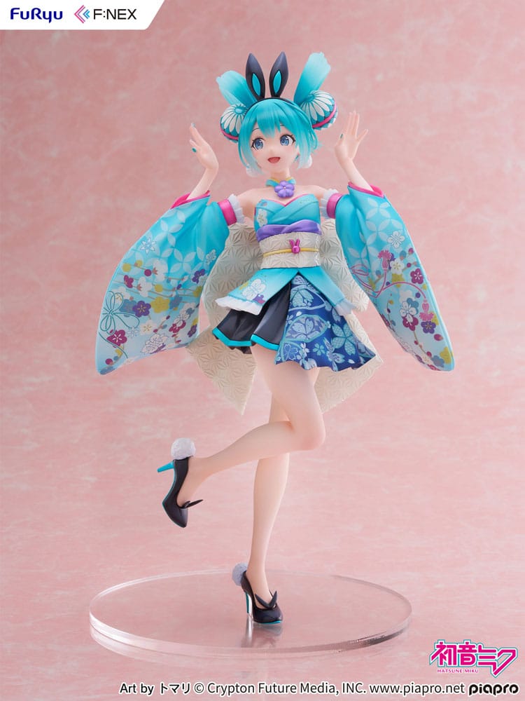 Nendo Addicts - Furyu - Vocaloid Hatsune Miku Fnex Hatsune Miku Wa-bunny 27 Cm 1