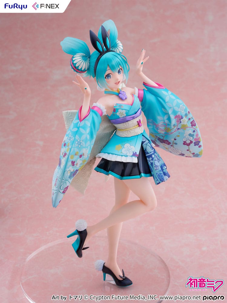 Nendo Addicts - Furyu - Vocaloid Hatsune Miku Fnex Hatsune Miku Wa-bunny 27 Cm 4