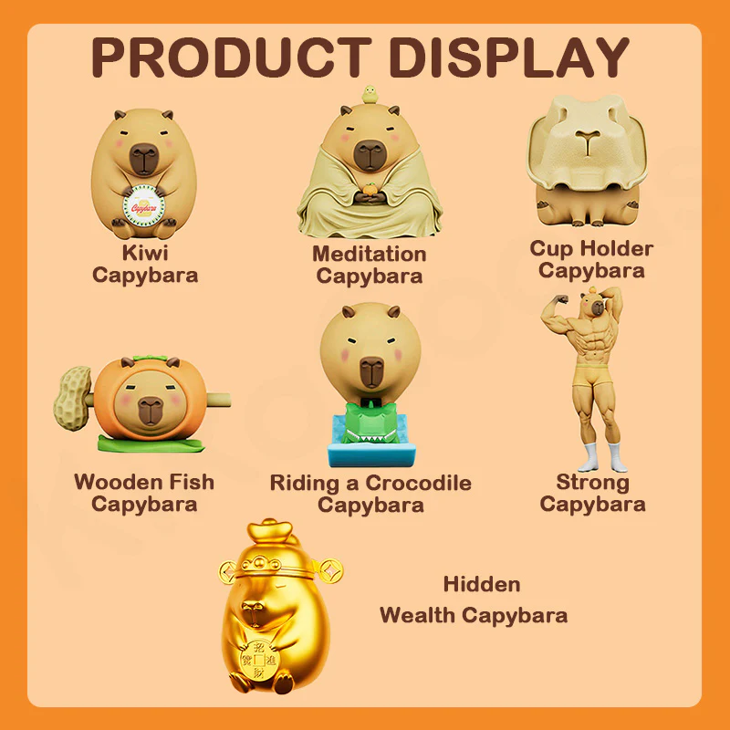 Nendo Addicts - Luck Moai - Capybara Blind Box