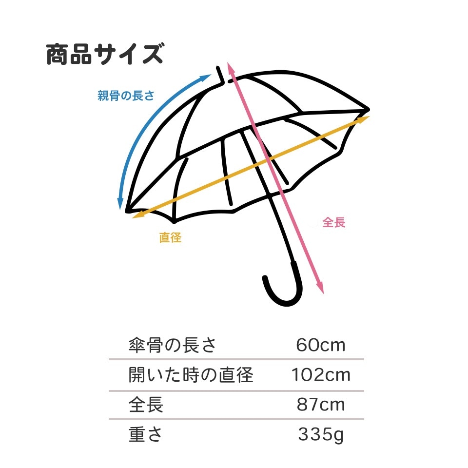 Nendo Addicts - Sanrio - Premium Vinyl Umbrella 60cm Kuromi 4