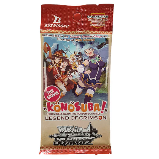 Nendo Addicts - Bushiroad - Weiss Schwarz Konosuba The Movie Booster Pack