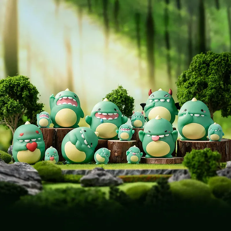 Nendo Addicts - Mbtoys - The Cute Little Green Dragon Blind Box