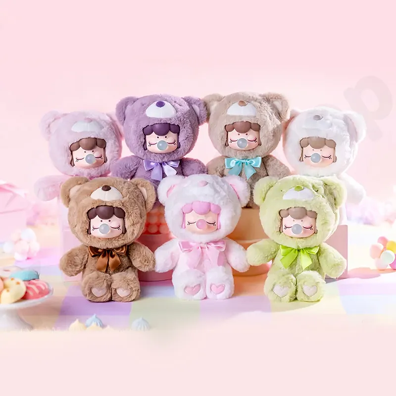 Nendo Addicts - Rolife - Nanci Colorful Chocolate Cutie Bears Keychain Plush Blind Box